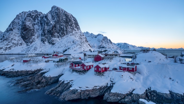 Hamnoy-sunrise