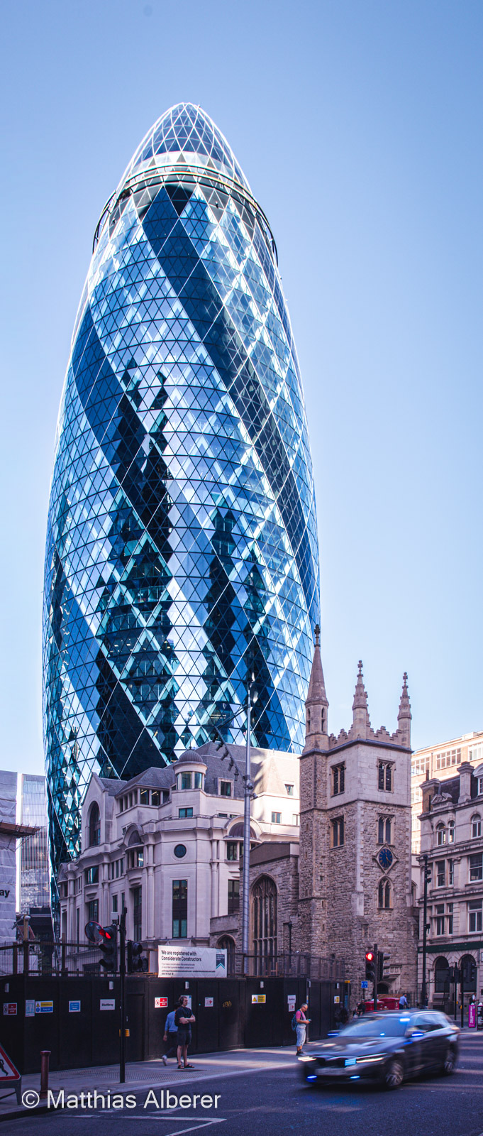 Die Gurke von London – Foto: Matthias Alberer